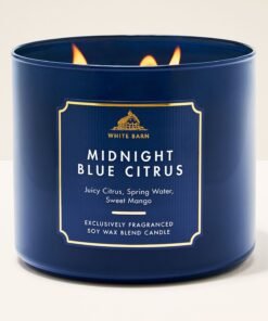 Midnight Blue Citrus 3-Wick Candle
