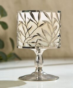 Alternative view of Vine Leaf Pedestal 3-Wick Candle Holder