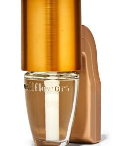 Alternative view of Metallic Brass Cylinder Wallflowers Scent Control™ Fragrance Plug