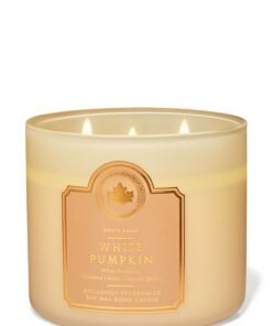 White Pumpkin 3-Wick Candle