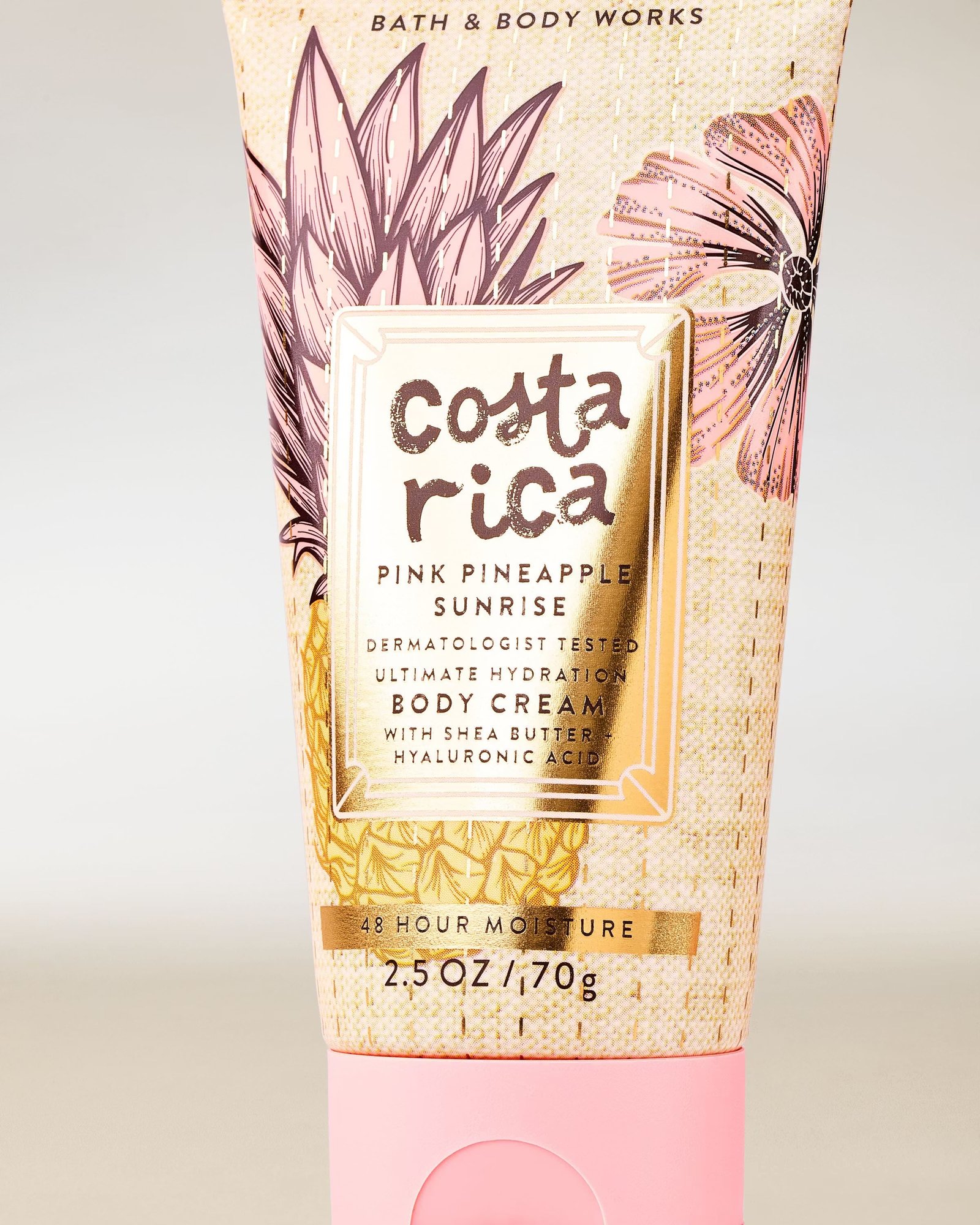 Pink Pineapple Sunrise Travel Size Ultimate Hydration Body Cream - Image 2