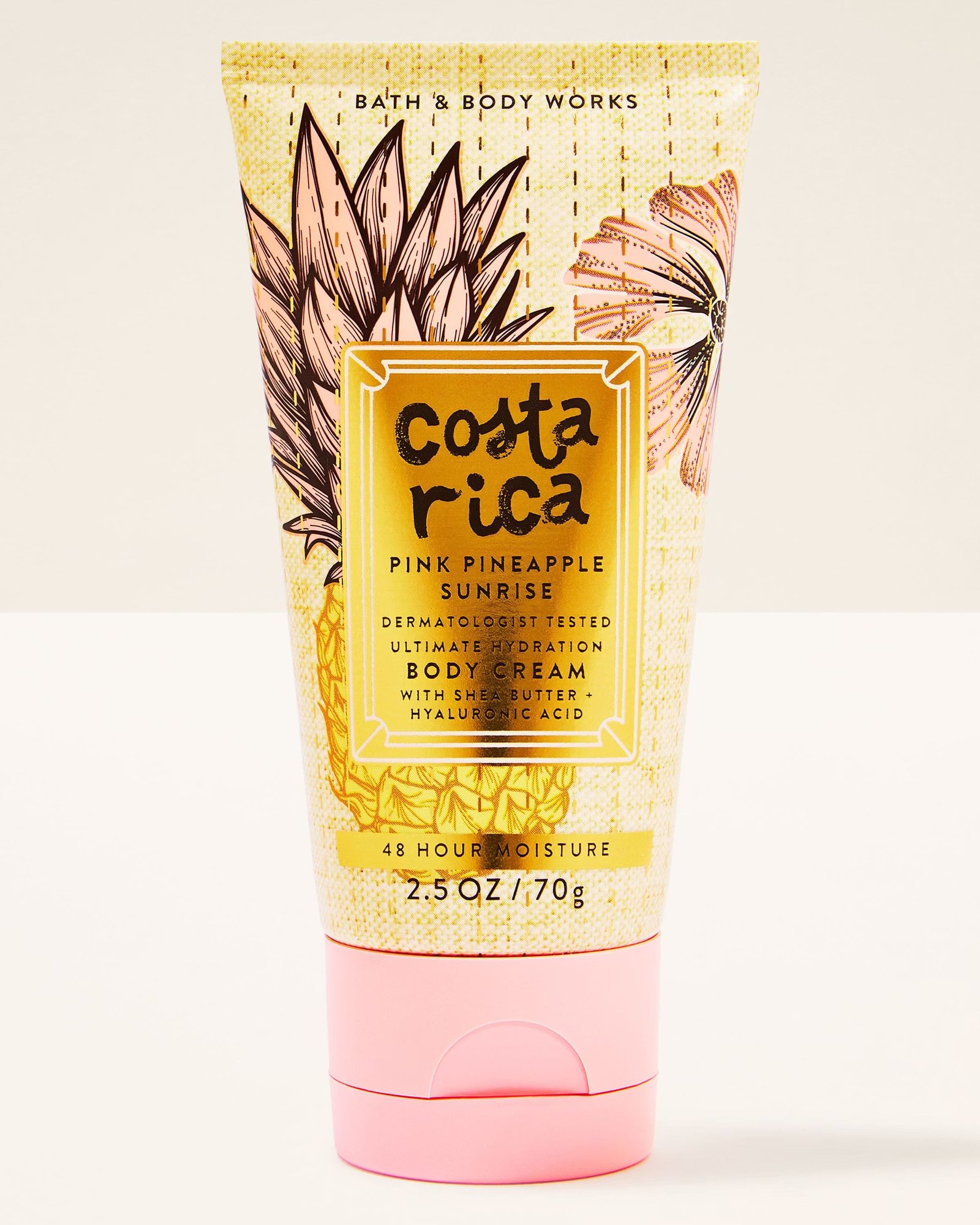 Pink Pineapple Sunrise Travel Size Ultimate Hydration Body Cream