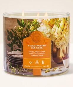 Alternative view of Hummingbird Tea Cake 3-Wick Candle