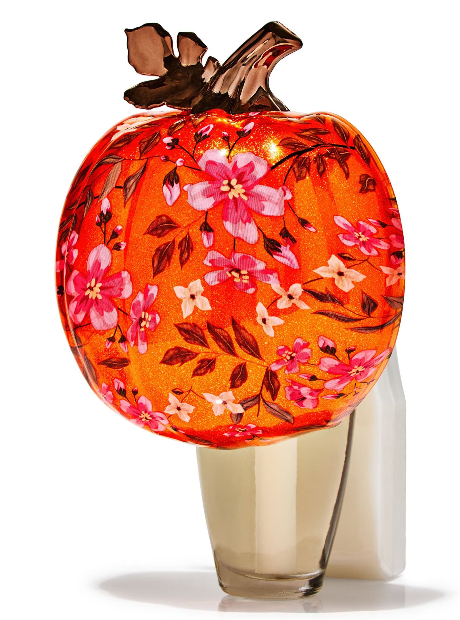 Floral Pumpkin Wallflowers Scent Control™ Nightlight Fragrance Plug - Image 3