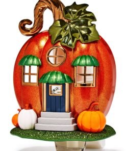 Alternative view of Pumpkin House Nightlight Wallflowers Fragrance Plug