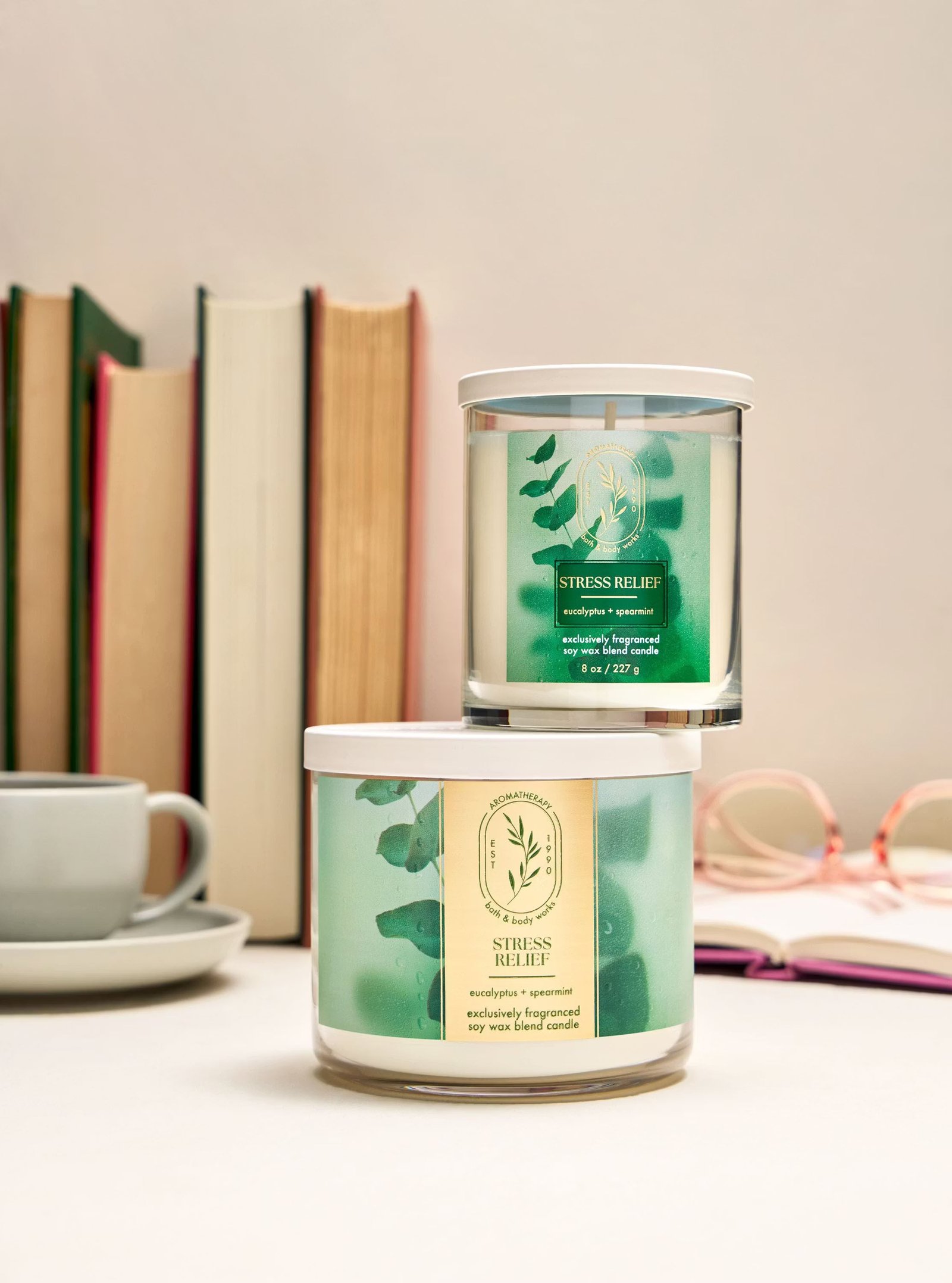 Eucalyptus Spearmint Single Wick Candle - Image 6