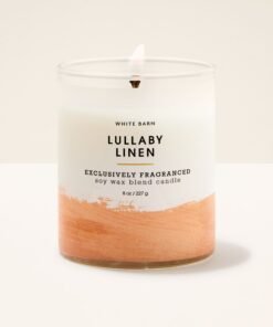 Lullaby Linen Single Wick Candle