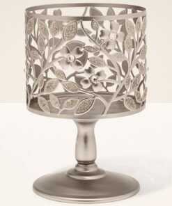 Dogwood Pedestal 3-Wick Candle Holder