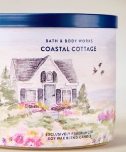 Alternative view of Coastal Cottage 3-Wick Candle