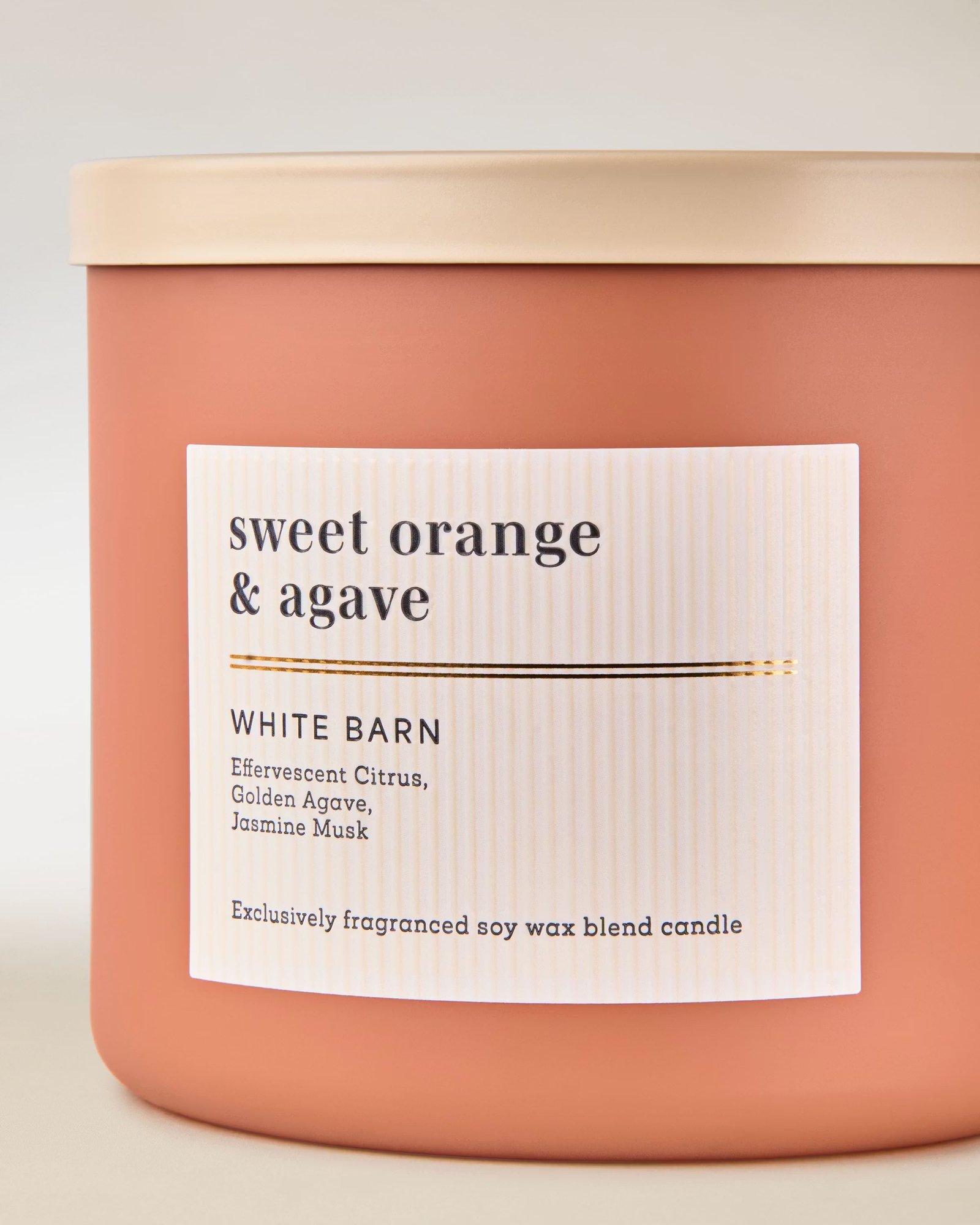 Sweet Orange & Agave 3-Wick Candle - Image 2