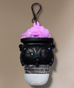Alternative view of Light-up Color-changing Spooky Cauldron PocketBac Holder