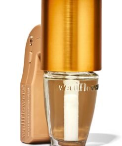 Metallic Brass Cylinder Wallflowers Scent Control™ Fragrance Plug