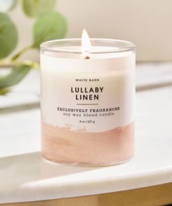 Alternative view of Lullaby Linen Single Wick Candle