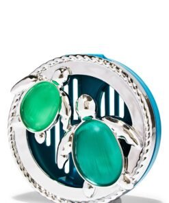 Tiny Sea Glass Turtles Car Fragrance Holder