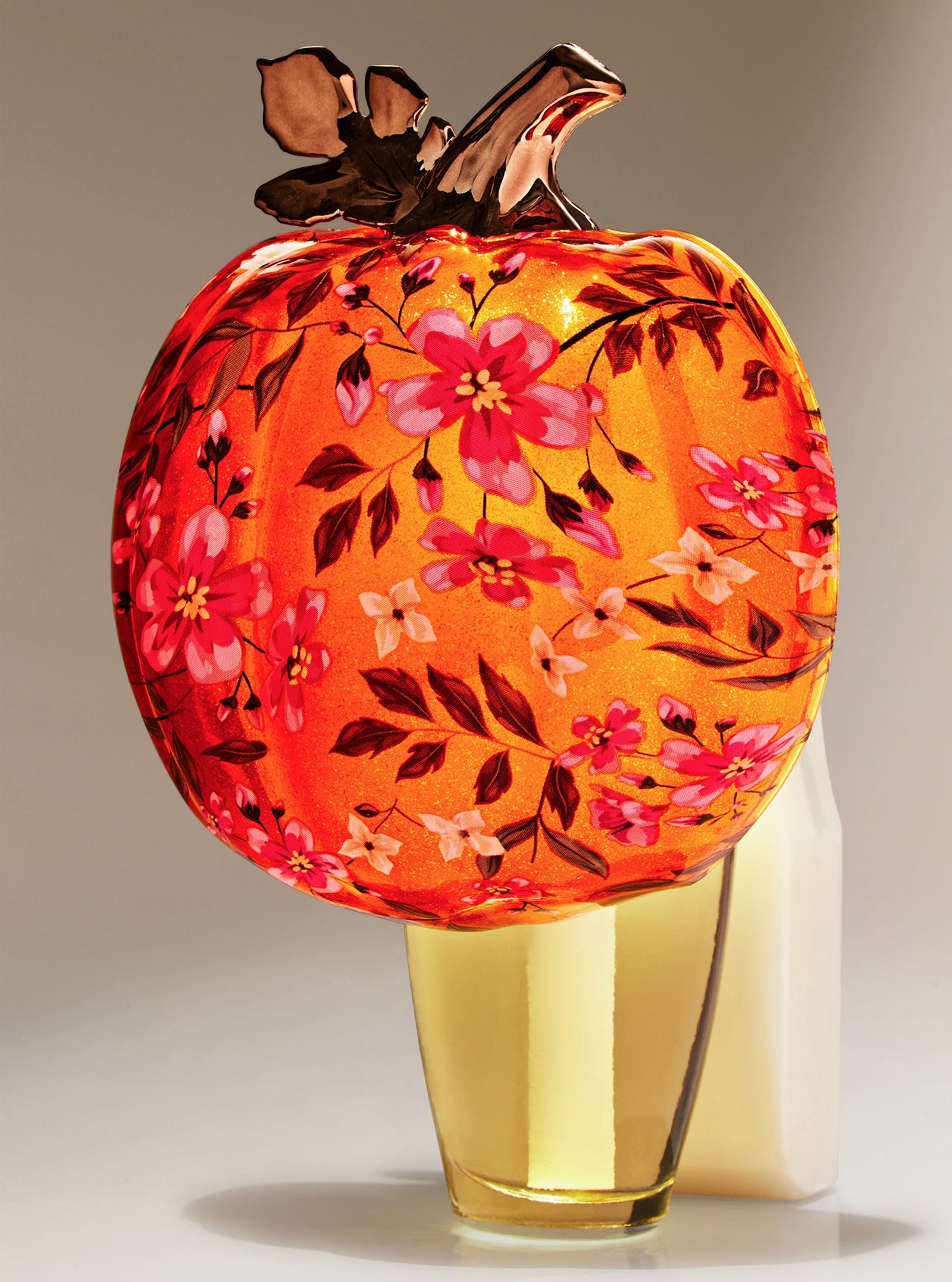Floral Pumpkin Wallflowers Scent Control™ Nightlight Fragrance Plug - Image 2