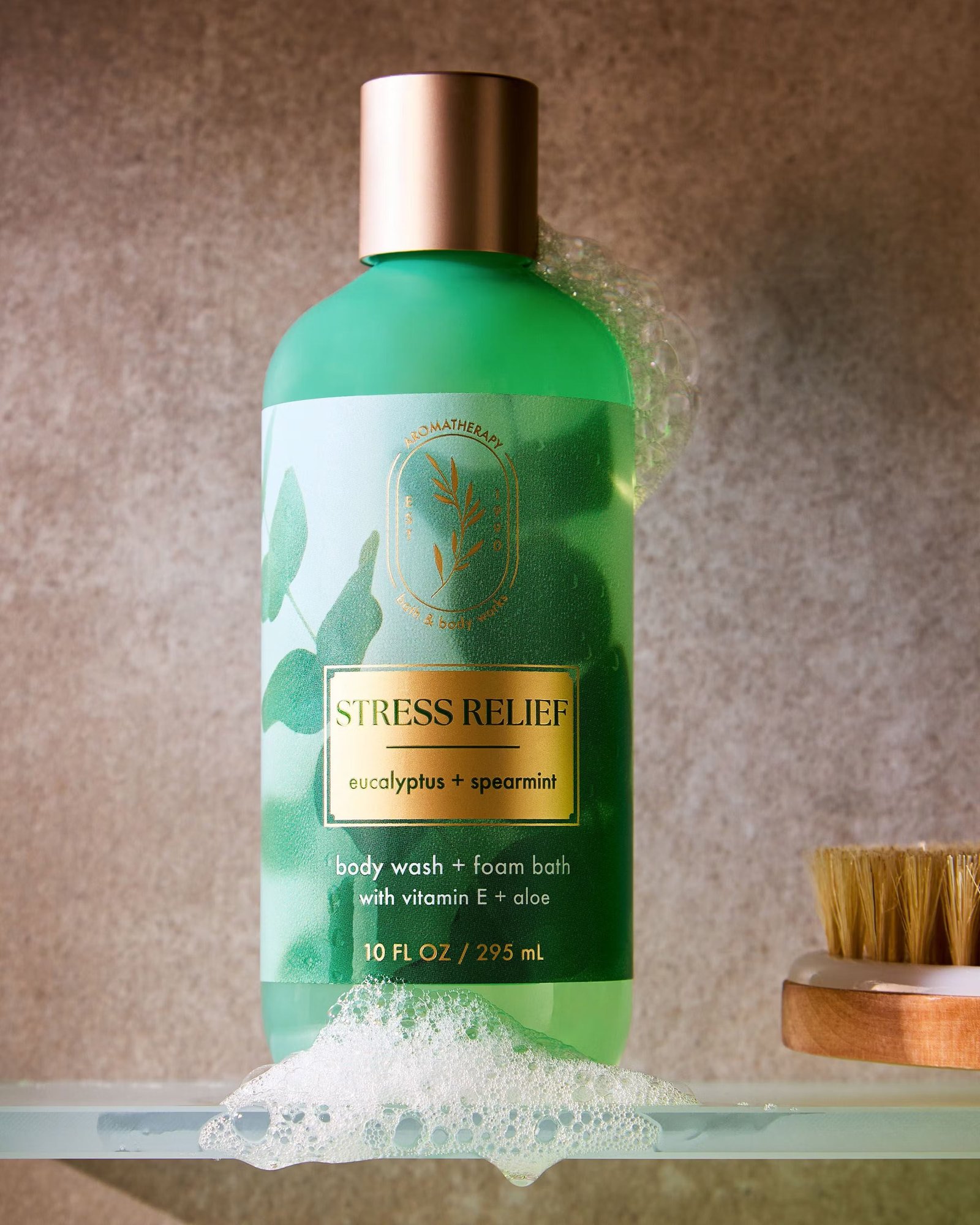 Eucalyptus Spearmint Body Wash & Foam Bath - Image 7