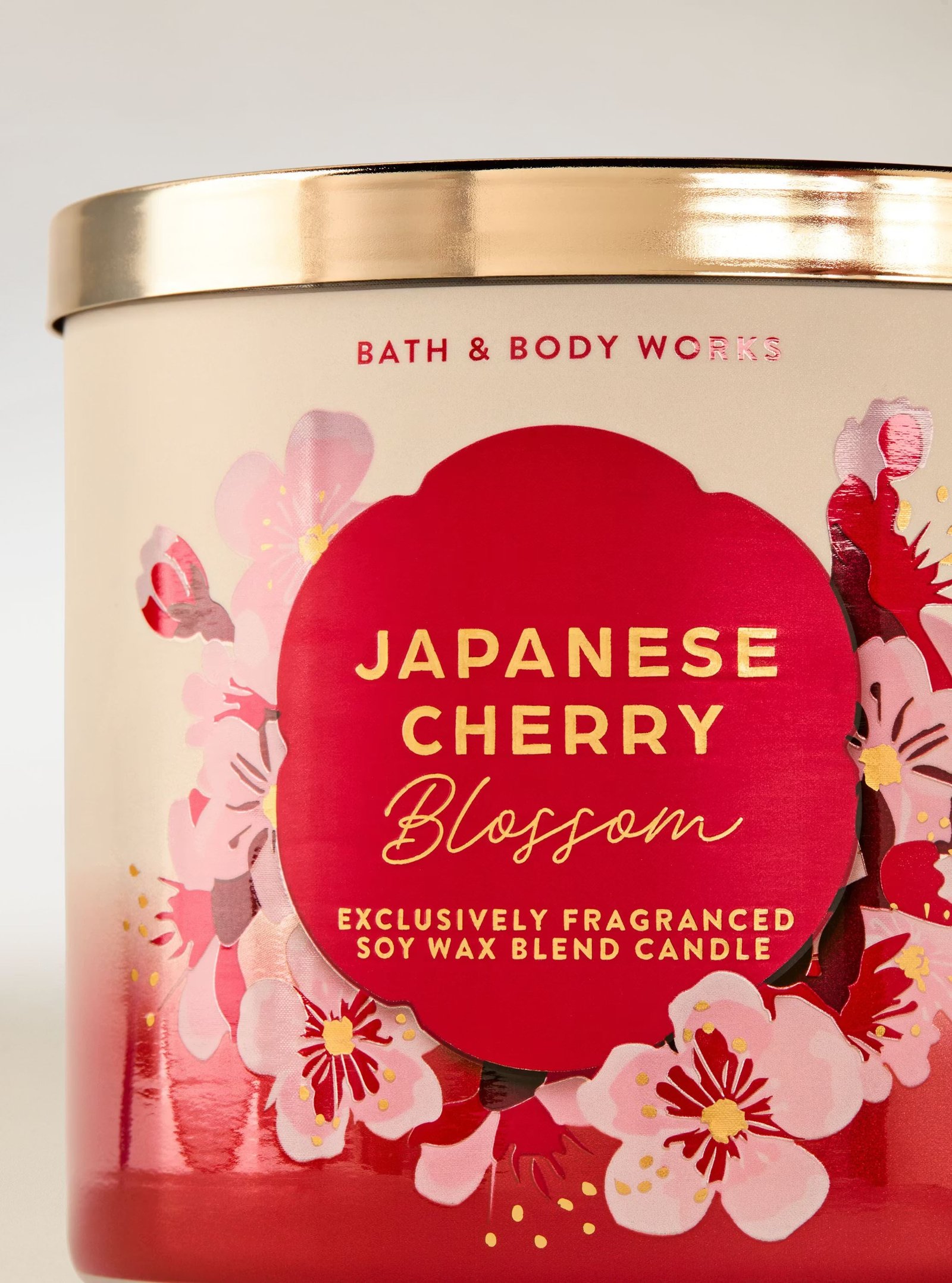 Japanese Cherry Blossom 3-Wick Candle - Image 2