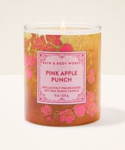 Pink Apple Punch Single Wick Candle